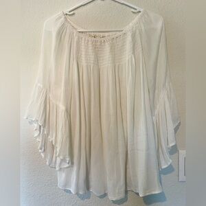 Studio West Soft White Women's Blouse, XL